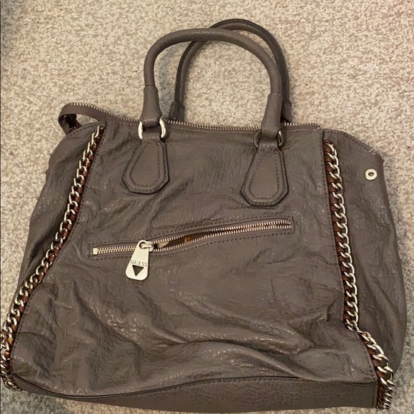 Grey soft leather Guess Purse - Picture 2 of 3
